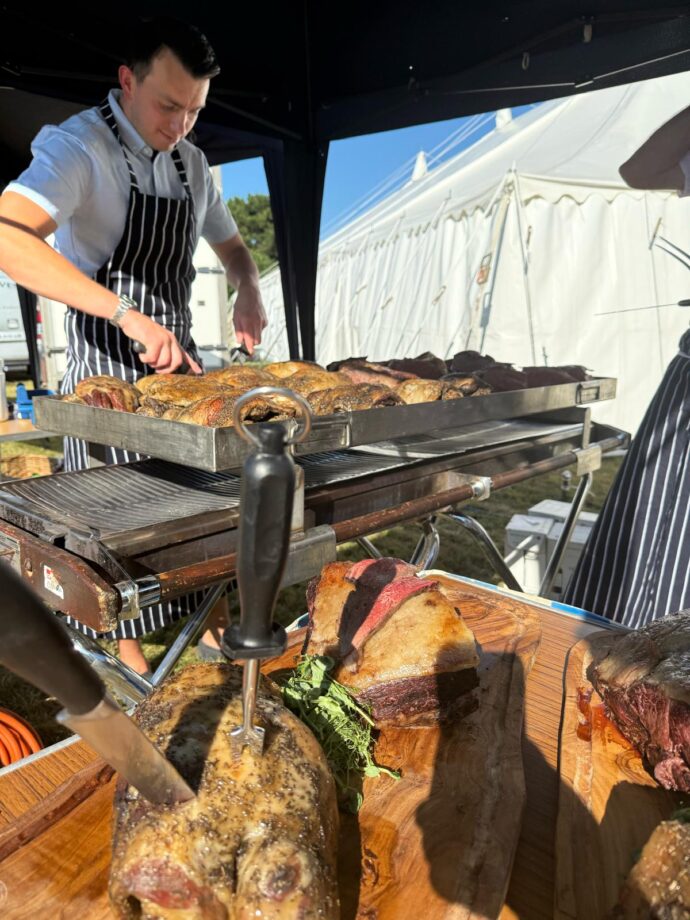 Outside catering - roasting