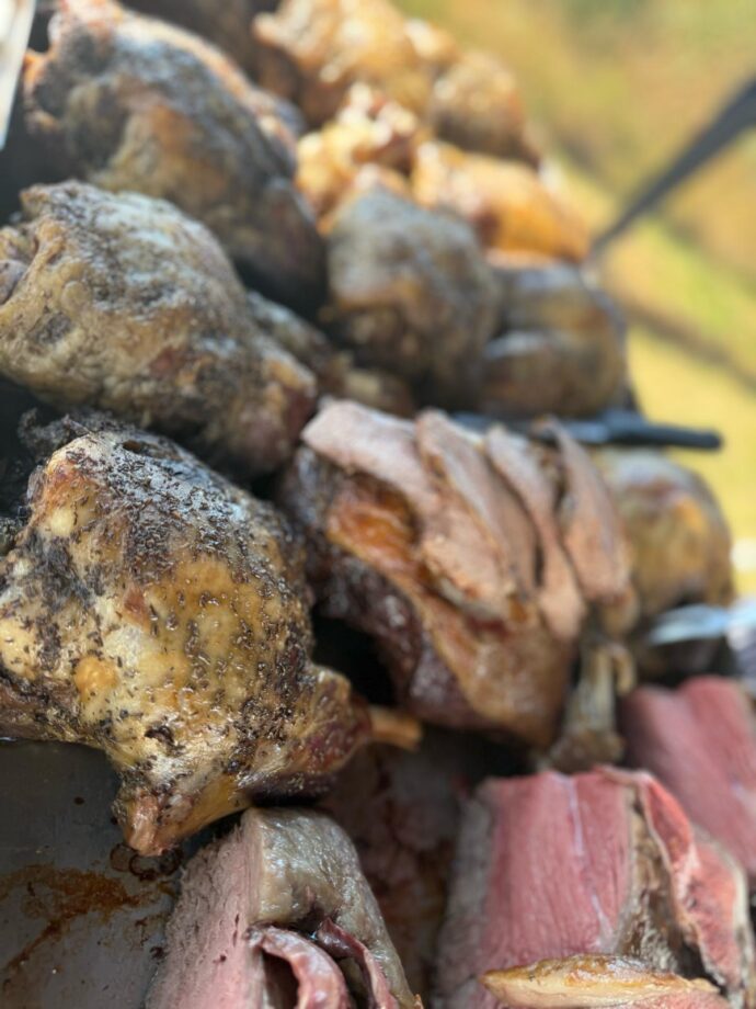 Barbecued meats